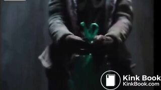 Girl pee and poop scene