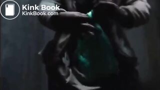 Girl pee and poop scene