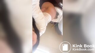 Hot girl drops a smelly load