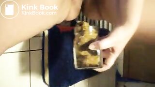 A poo in a jar..