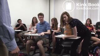 Girl poops pants in class