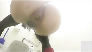 girls with beautiful ass pooping in squad toilet