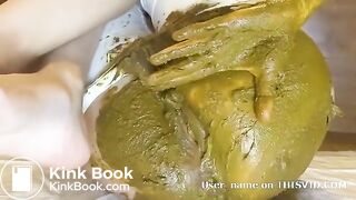Huge pantypoop and smear