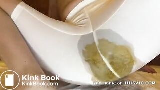 Huge pantypoop and smear