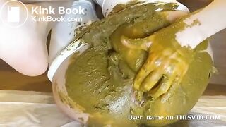 Huge pantypoop and smear