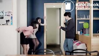 Two Korean Girls Desperate For A Toilet