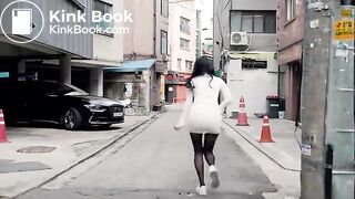 Two Korean Girls Desperate For A Toilet