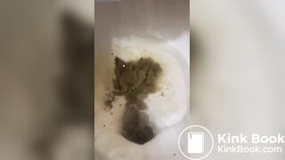 Pretty Girl Has Big Shits On Toilet Compilation