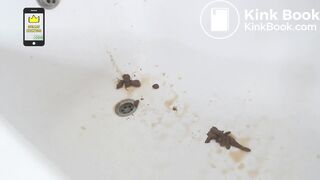 pretty red head girl has enema