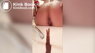 gassy diarrhea in bathtub