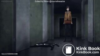 Anime girl farting - video 5