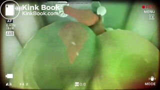 Girl pooping - video 701