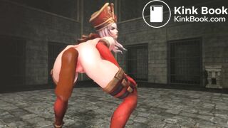 Girl pooping - video 674