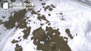 SBP empties her intestins