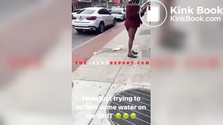 shitting on business