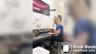 Girl shits herself to get out of work