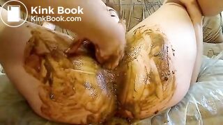 Lesbian scat fisting - video 2