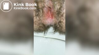 Pushing Out A Thick Turd