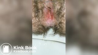 Pushing Out A Thick Turd