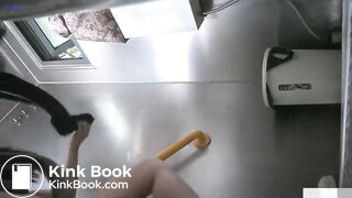 spy camera asian girl pee and shit.video_199