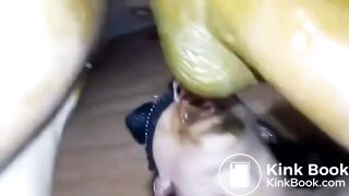 Scat Couple Complete Smear Suck & Fuck