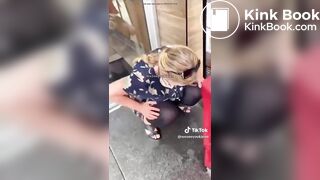 Bitch karen piss and shit by mcdonalds Uncensored