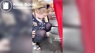 Bitch karen piss and shit by mcdonalds Uncensored