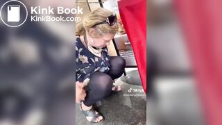 Bitch karen piss and shit by mcdonalds Uncensored