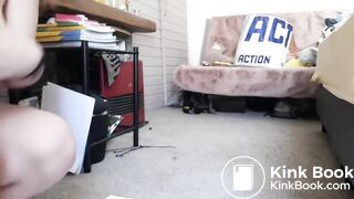 Hot girl shitting on floor