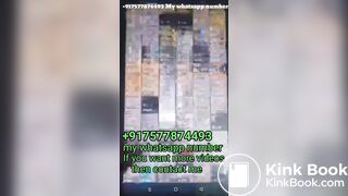 Desi girl outside pooping