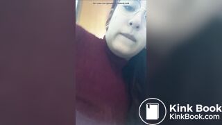 Cute Latina drops a stinky load in your face