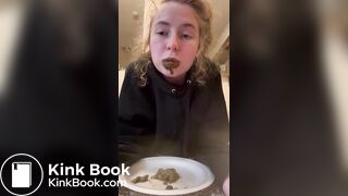 bored girl chews shit stg.2