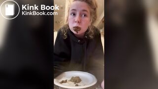 bored girl chews shit stg.2