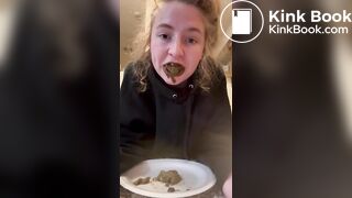 bored girl chews shit stg.2