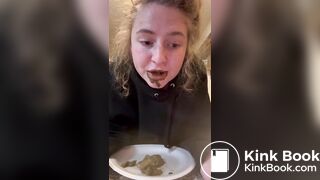 bored girl chews shit stg.2