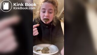 bored girl chews shit stg.2