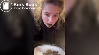 bored girl chews shit stg.2