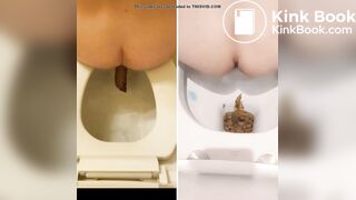 Mom and aunt spy in the bathroom