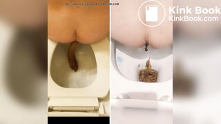 Mom and aunt spy in the bathroom