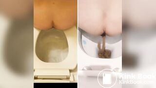 Mom and aunt spy in the bathroom