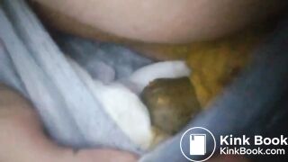 Diaper poo 1eak..