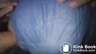 Diaper poo 1eak..