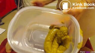 Hot shitting in container