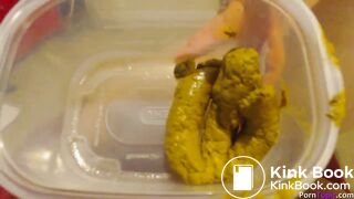 Hot shitting in container