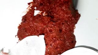 Lego figure white panty poop