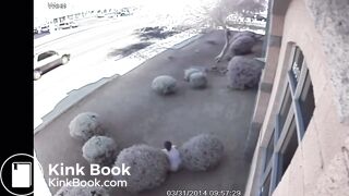 Cctv poo woman