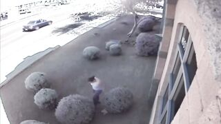 Cctv poo woman