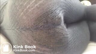 Knitted body suit poop