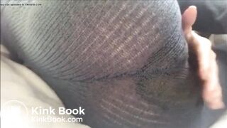 Knitted body suit poop