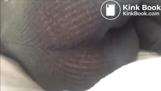 Knitted body suit poop